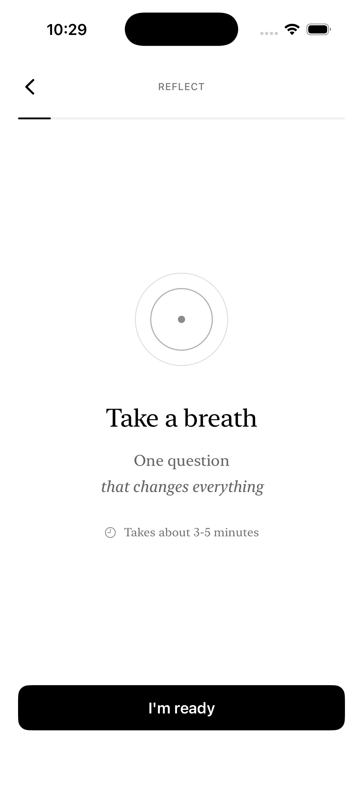 Unfolding app — discover what truly matters to you